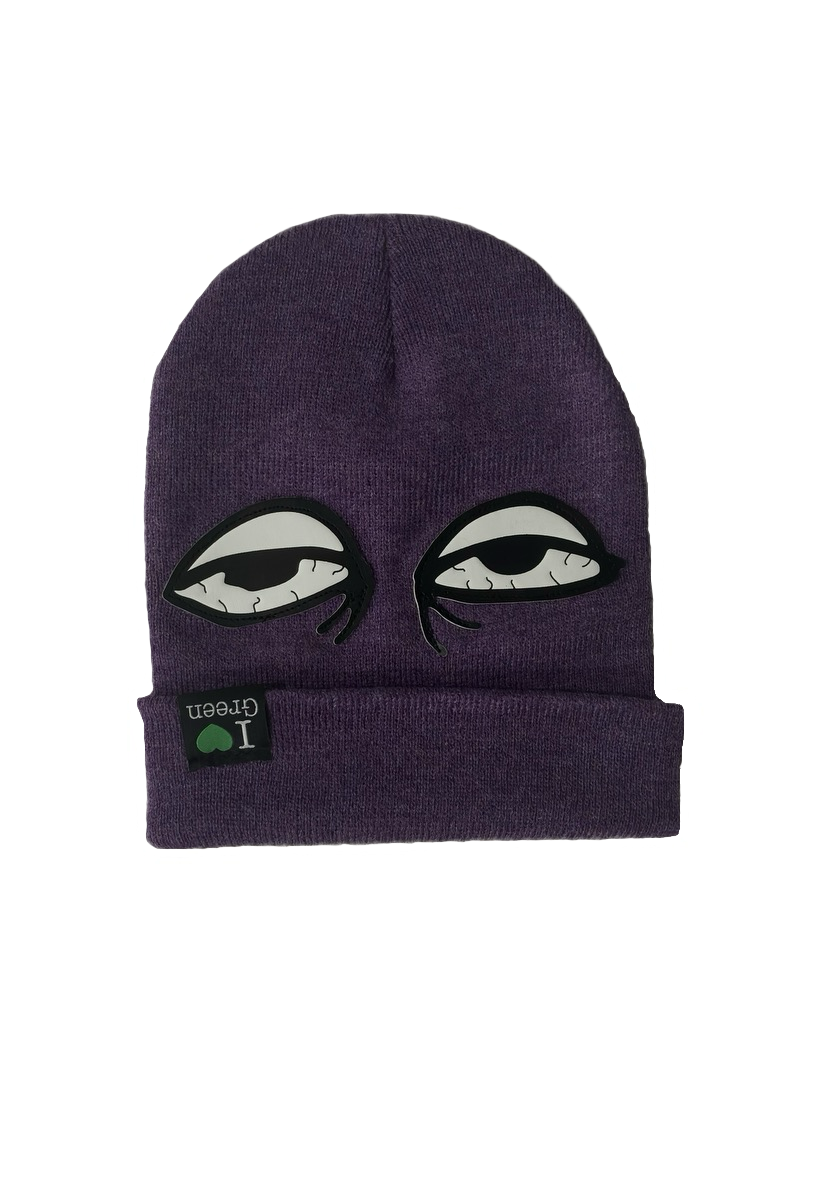 “T” Beanie (purp)