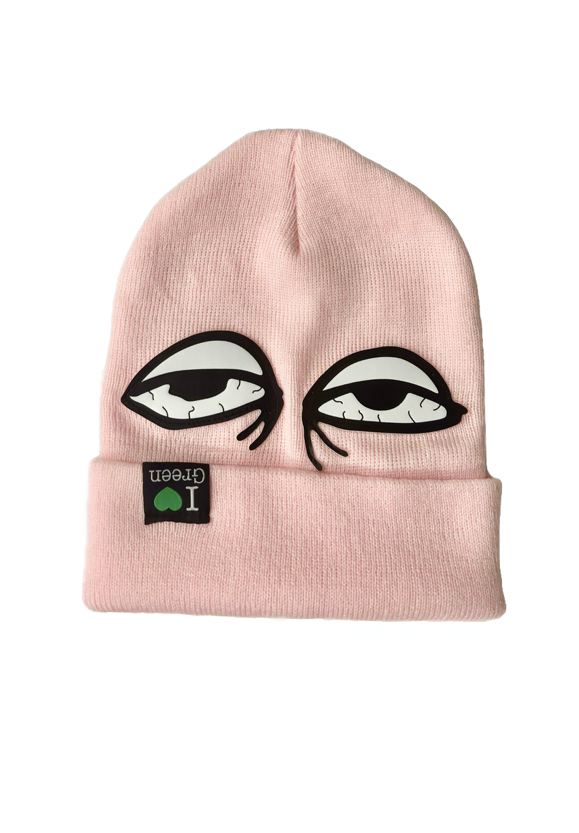 “T” Beanie (pink)