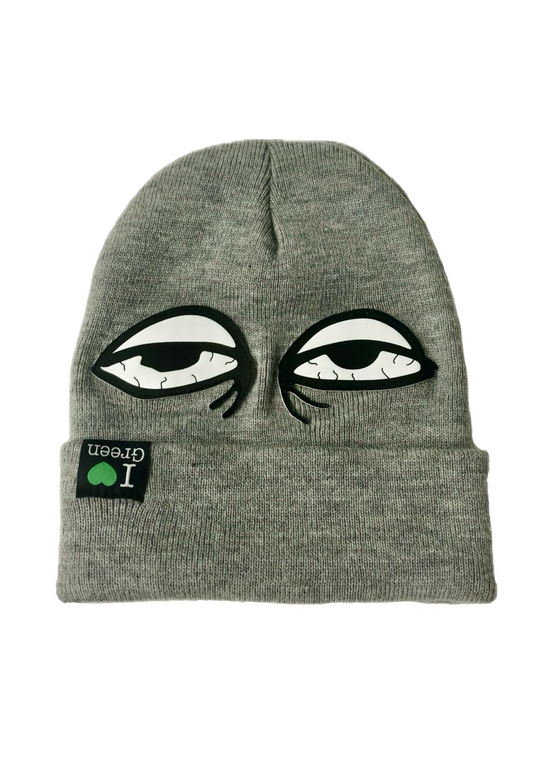 “T” Beanie (Grey)